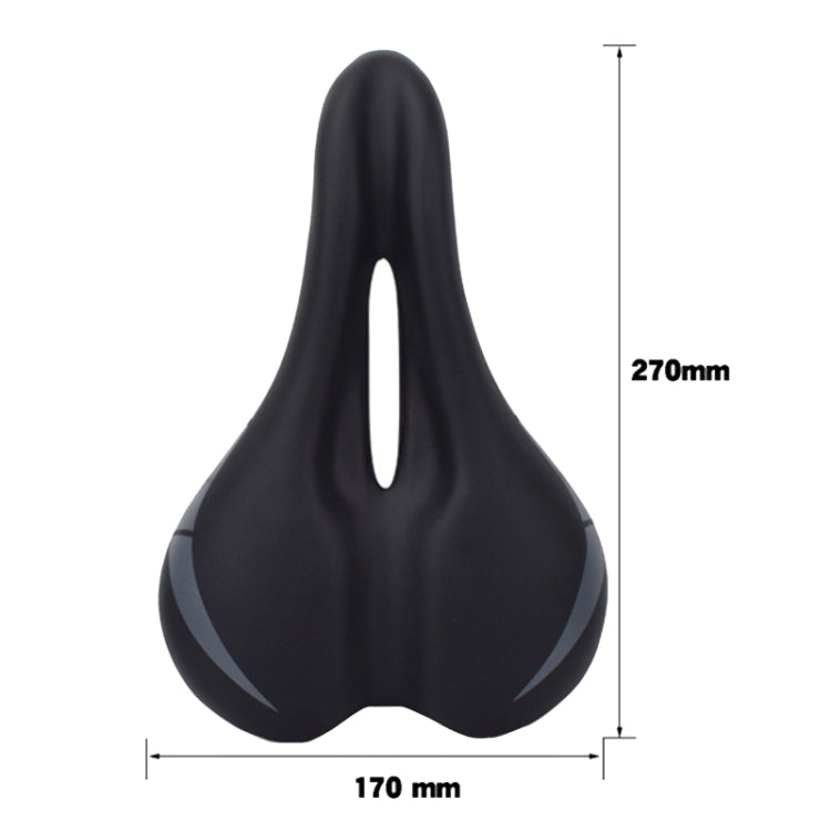FMFXTR Bicycle Cushion Comfortable Hollow Breathable Saddle, Hollow Breathable