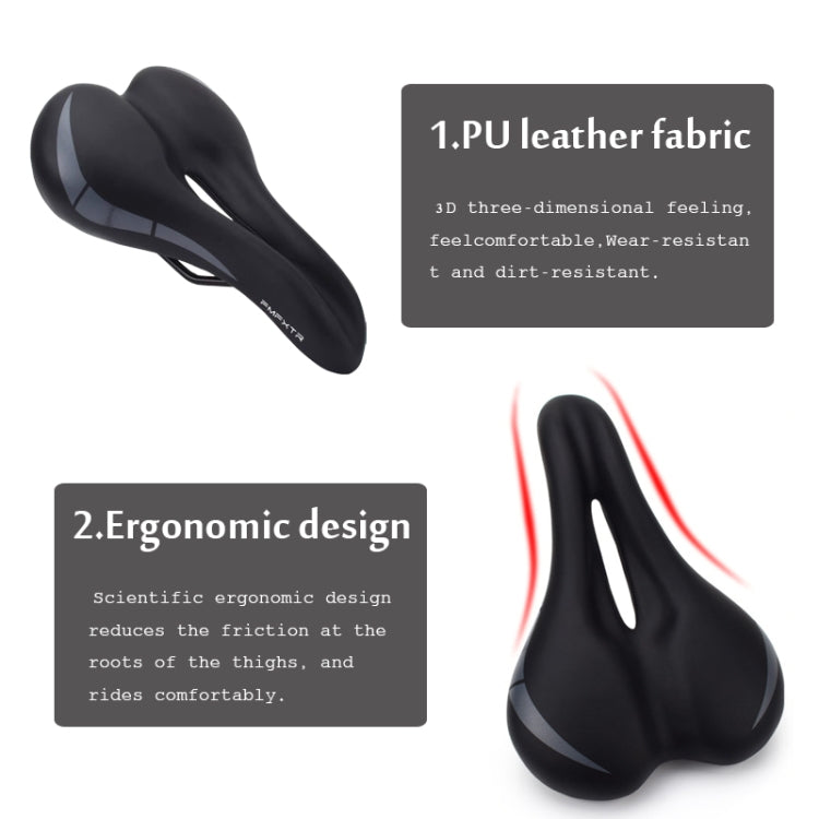 FMFXTR Bicycle Cushion Comfortable Hollow Breathable Saddle, Hollow Breathable