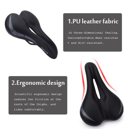 FMFXTR Bicycle Cushion Comfortable Hollow Breathable Saddle, Hollow Breathable