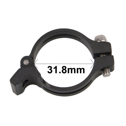 FMFXTR Bike Front Derailleur Clamp Straight Lock Turn to Clamp Converting Seat, Bike Front Derailleur Clamp 31.8mm, Bike Front Derailleur Clamp 34.9mm