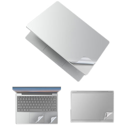 JRC 4 in 1 Top Cover Film + Full Support Film + Bottom Cover Film + Touch Film for Surface Laptop Go 12.4, Bright Platinum, Rose Gold, Sandstone Gold, Dark Space Grey, Ice Crystal Blue