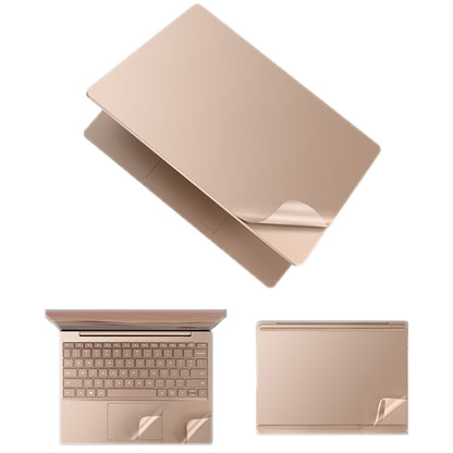 JRC 4 in 1 Top Cover Film + Full Support Film + Bottom Cover Film + Touch Film for Surface Laptop Go 12.4, Bright Platinum, Rose Gold, Sandstone Gold, Dark Space Grey, Ice Crystal Blue