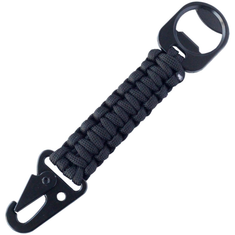 Outdoor Seven-Core Umbrella Rope Keychain Eagle Mouth Buckle Bottle Opener