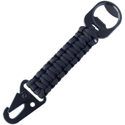 Outdoor Seven-Core Umbrella Rope Keychain Eagle Mouth Buckle Bottle Opener