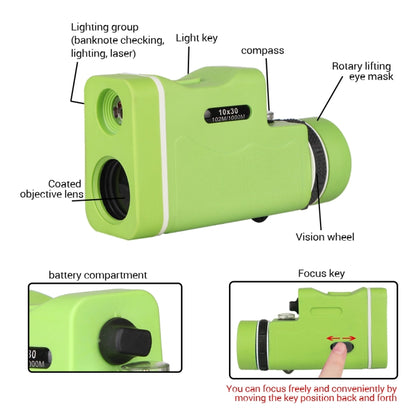 CS-1030 10X Colorful High List Binoculars with Infrared Light, 10X Pink, 10X Blue, 10X Green, 10X Black