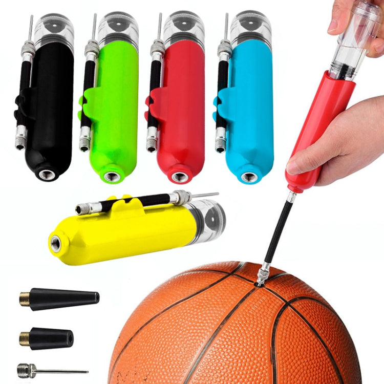 Two-Way Mini Ball Pump Football Basketball Portable Inflatable Pump, Two-Way Green, Two-Way Red, Two-Way Blue, Two-Way Yellow, Two-Way Black