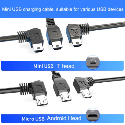 Driving Recorder Power Cord USB Car Charger Antihypertensive Line, Style:, 3.5m+2A, 3.5m+1A