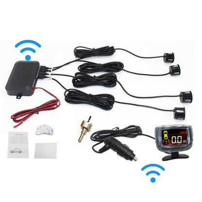 Wireless Radar with LED Display Automatic Alarm Reversing Assist, PZ312W