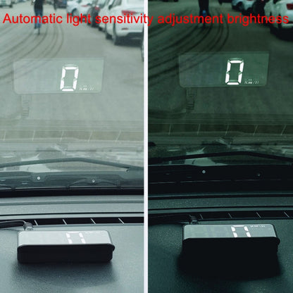 Wireless Car OBD Speed Water Temperature Raising Instrument Panel HD Projector, Wireless Car OBD