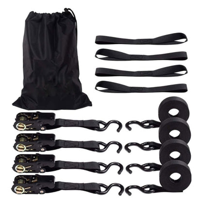 Motorcycle Car Fixed Cargo Ratchet Straps Trailer Tensioner, Cargo Ratchet Straps