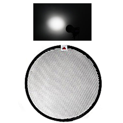 GODOX SN1002 Honeycomb Mesh Reflector Light Effect Accessory For 17cm Standard Cover, Density:, 10°, 20°, 30°, 40°, 50°, 60°
