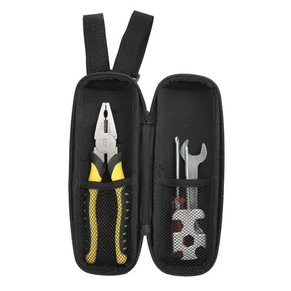 Scooter Bicycle Hard Shell Water Bottle Bag Repair Kit Full Waterproof Car Front Bag