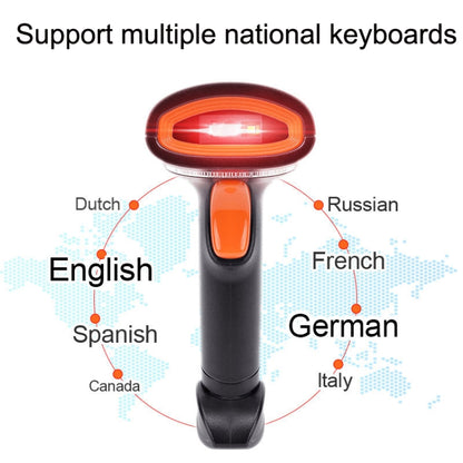 Kefar Supermarket Store Cashier Wired Red Light Scanner, 1D Barcode, QR CodeWireless