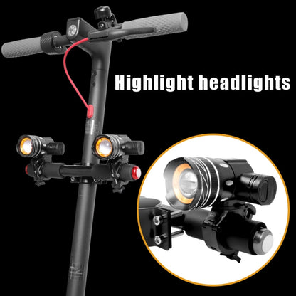 Electric Scooter T6 LED Light Front Lamp Lighted Armrest, For Xiaomi M365 /Pro, For Ninebot Max G30