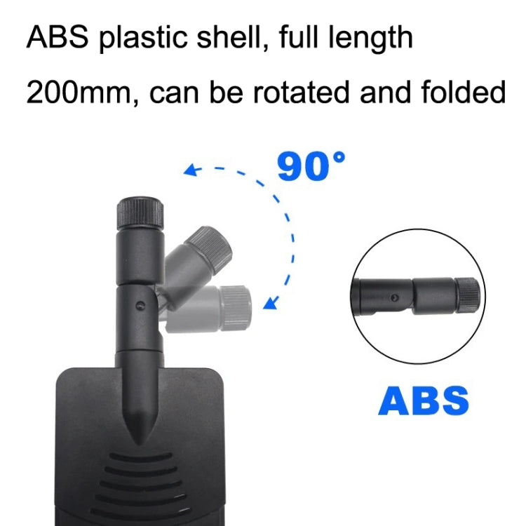 5G Full Netcom Black Plastic Sleeve Signal Strong High Gain Antenna, Gain Antenna