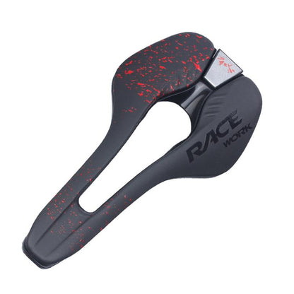 RACEWORK RK068 Mountain Bike Microfiber Leather Seat Cushion