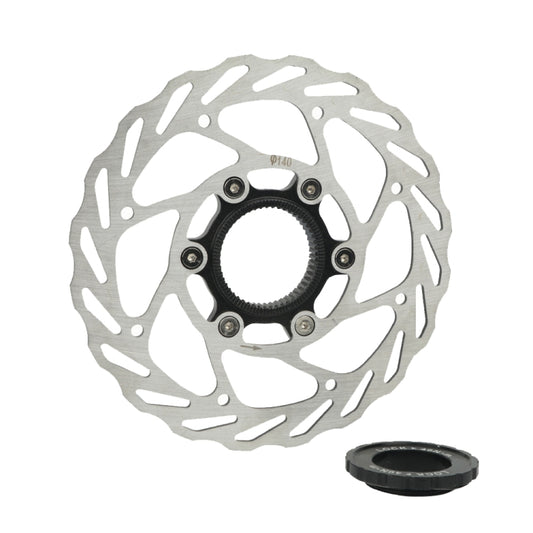 RACEWORK RS6 Mountain Bike Mid-lock Discs, Diameter:, 140mm, 160mm, 180mm