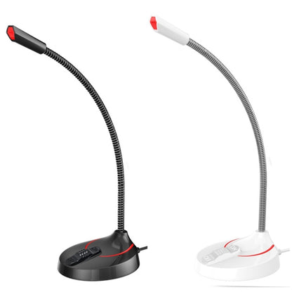 F12 Metal Hose Meeting Desktop Microphone, Spec:, 3.5 Version (Black), USB Version (Black)