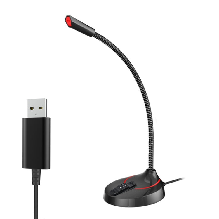 F12 Metal Hose Meeting Desktop Microphone, Spec:, 3.5 Version (Black), USB Version (Black)