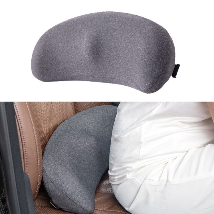 Memory Foam Car Lumbar Cushion Driving Seat Cushion, Memory Foam Dark Gray, Memory Foam Gray, Memory Foam Fog Blue