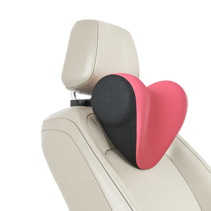 A09 Car Seat Headrest Memory Foam Comfortable Neck Pillow, Style:, With Stand  (Coffee), With Stand  (Blue), With Stand  (Gray), Without Stand (Black), Without Stand (White), Without Stand (Pink), With Stand (Black), Without Stand (Coffee)             ...