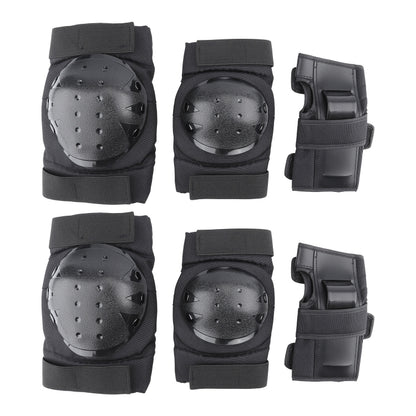 6 In 1 Outdoor Riding Roller Skating Protective Gear Electric Scooter Protective Gear,, L, M, S