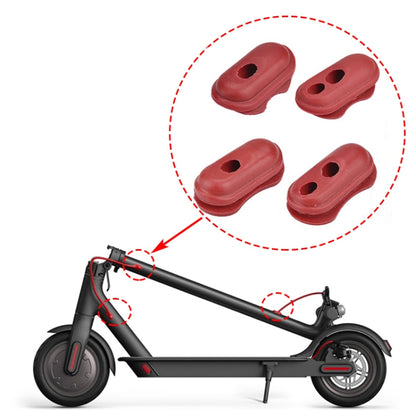 Charge Port Cover Cap Siliceone Plug For Xiaomi M365 Scooter, 5 In 1, 4 In 1
