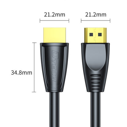 DTECH HDMI 2.0 HD Connection Cable 4K 60Hz Computer TV Connection Cable, 0.75m, 1m, 2m, 1.5m, 3m, 5m, 8m, 10m, 15m, 20m