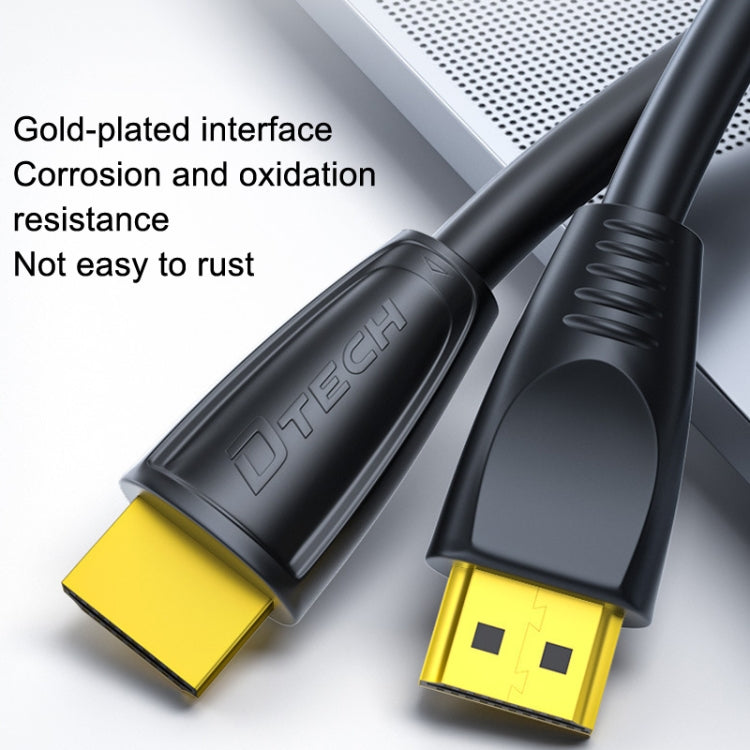DTECH HDMI 2.0 HD Connection Cable 4K 60Hz Computer TV Connection Cable, 0.75m, 1m, 2m, 1.5m, 3m, 5m, 8m, 10m, 15m, 20m