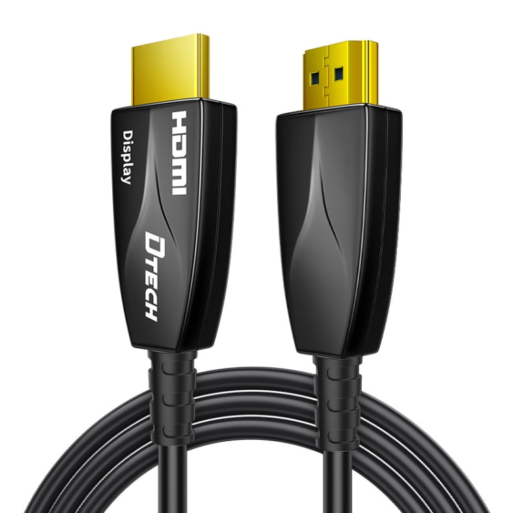 DTECH HDMI 2.0 Version Fiber Optical Line 4K 60Hz Large Screen TV Engineering Wiring, Length:, 2m, 5m, 10m, 15m, 20m, 25m, 30m, 35m, 40m, 50m, 60m, 70m, 80m, 90m, 100m