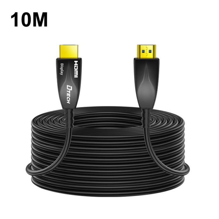 DTECH HDMI 2.0 Version Fiber Optical Line 4K 60Hz Large Screen TV Engineering Wiring, Length:, 2m, 5m, 10m, 15m, 20m, 25m, 30m, 35m, 40m, 50m, 60m, 70m, 80m, 90m, 100m
