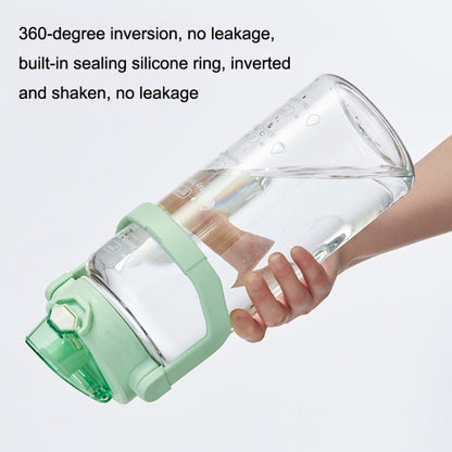 Time Scale Drinking Water Target Transparent Sports Kettles, (Ivory White), (Cherry Blossom Pink)