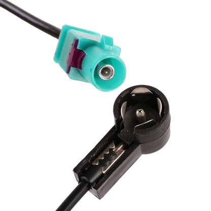 2 PCS Car ISO Female Port To FAKRA Audio Antenna Adapter Plug, ISO Female Port To FAKRA Audio