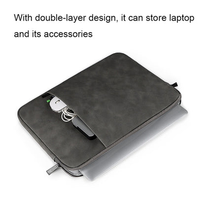 ND01DZ Double Layer Waterproof Laptop Liner Bag, 13.3 inches, 14.1-15.4 inches