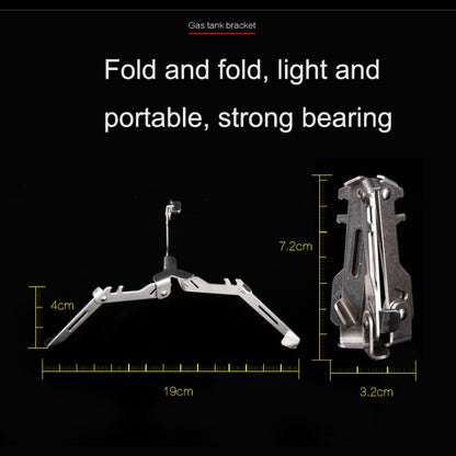 Outdoor Tools Flat Tank Long Tank Stainless Steel Folding Triangular Stable Bracket, Folding Bracket