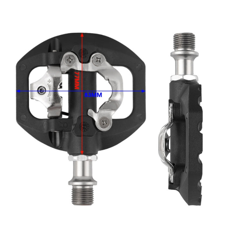 WEST BIKING Mountain Bike Aluminum Alloy Bearing Single-sided Self-locking Pedal, YP0802088
