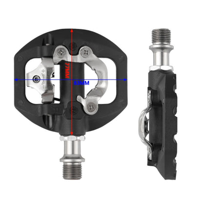 WEST BIKING Mountain Bike Aluminum Alloy Bearing Single-sided Self-locking Pedal, YP0802088