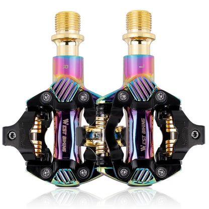 WEST BIKING Mountain Bike Self-locking Lightweight Aluminum Alloy Pedal, YP0802087