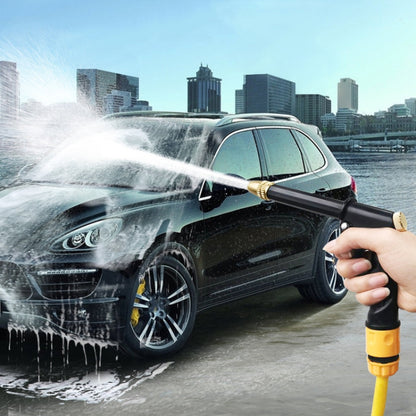 High Pressure Car Wash Hose Telescopic Watering Sprinkler, Style:, H2+3 Connector+5m Tube, H2+3 Connector+10m Tube, H2+3 Connector+10m Tube+Foam Pot, H2+3 Connector+15m Tube, H2+3 Connector+15m Tube+Foam Pot, H2+3 Connector+20m Tube