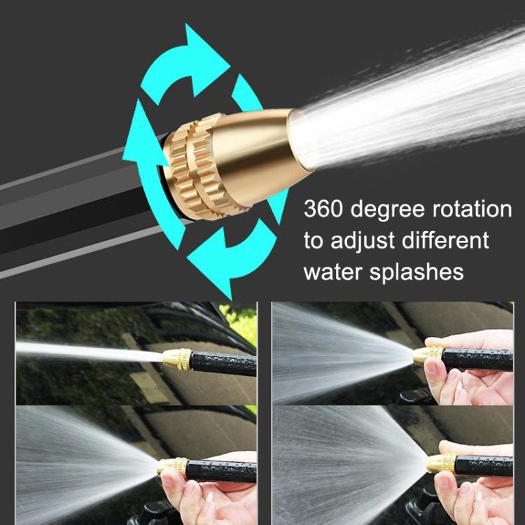 High Pressure Car Wash Hose Telescopic Watering Sprinkler, Style:, H2+3 Connector+5m Tube, H2+3 Connector+10m Tube, H2+3 Connector+10m Tube+Foam Pot, H2+3 Connector+15m Tube, H2+3 Connector+15m Tube+Foam Pot, H2+3 Connector+20m Tube