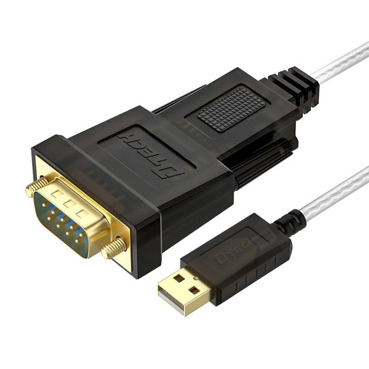 DTECH DT-5002F 1m USB To RS232 Serial Line DB9 Needle COM Port, 1m