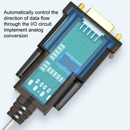 DTECH DT-5002F 1m USB To RS232 Serial Line DB9 Needle COM Port, 1m