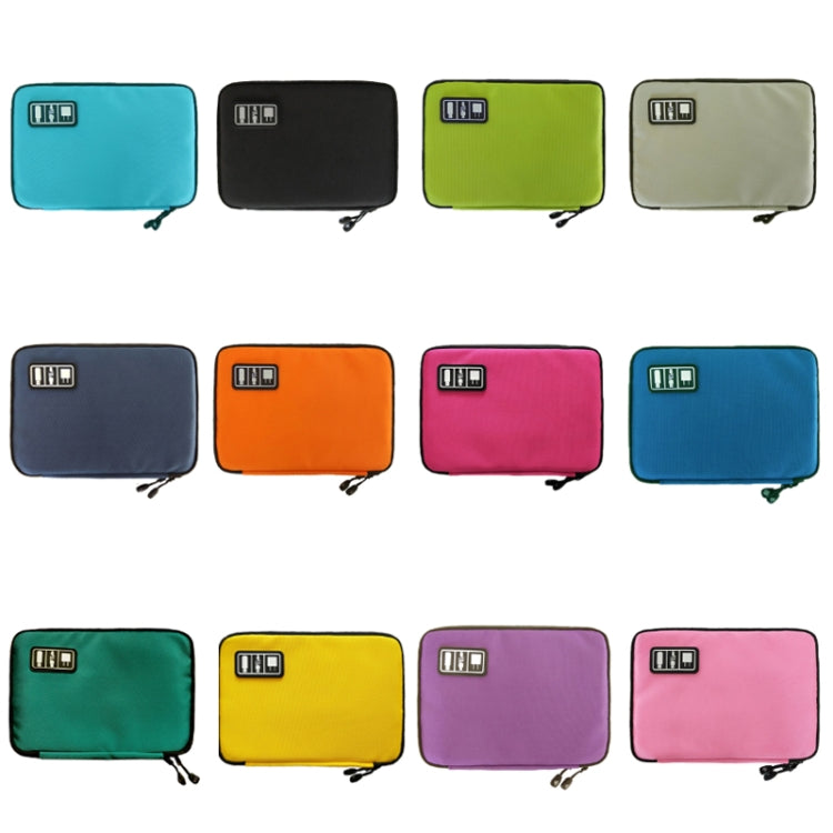 Multifunctional Portable Mobile Phone Digital Accessories U Disk Storage Bag, Blue, Black, Green, Grey, Navy, Orange, Rose Red, Royal Blue, Purple, Pink