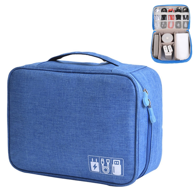 Multifunctional Cationic Digital U Disk Data Cable Storage Bag, a15 Grey, a15 Wine Red, a15 Navy, a15 Blue, a15 Purple