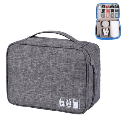 Multifunctional Cationic Digital U Disk Data Cable Storage Bag, a15 Grey, a15 Wine Red, a15 Navy, a15 Blue, a15 Purple