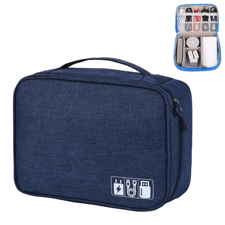 Multifunctional Cationic Digital U Disk Data Cable Storage Bag, a15 Grey, a15 Wine Red, a15 Navy, a15 Blue, a15 Purple