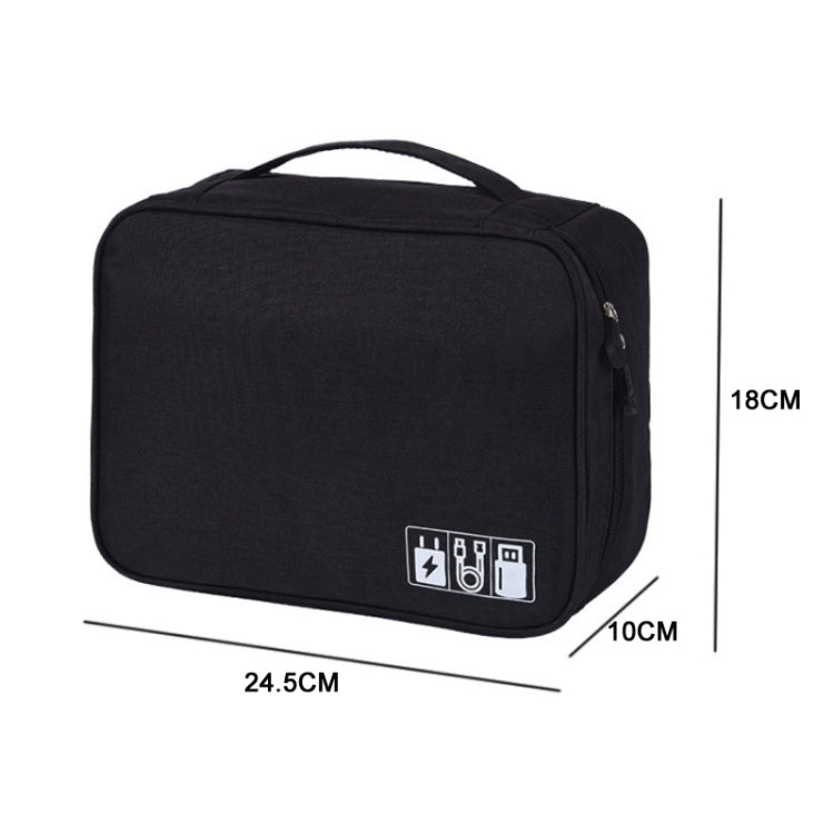 Multifunctional Cationic Digital U Disk Data Cable Storage Bag, a15 Grey, a15 Wine Red, a15 Navy, a15 Blue, a15 Purple