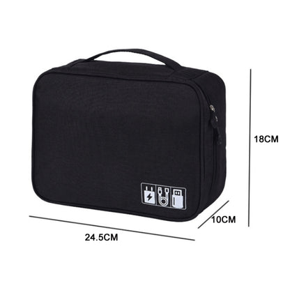Multifunctional Cationic Digital U Disk Data Cable Storage Bag, a15 Grey, a15 Wine Red, a15 Navy, a15 Blue, a15 Purple