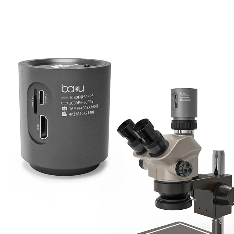 Baku 4K Camera Electron Microscope Photo Video Electronic Eyepiece, BK-4K CCD