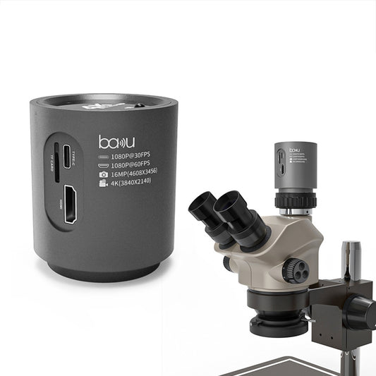 Baku 4K Camera Electron Microscope Photo Video Electronic Eyepiece, BK-4K CCD